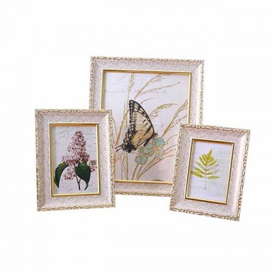 Creative rustic modern design resin set photo frame